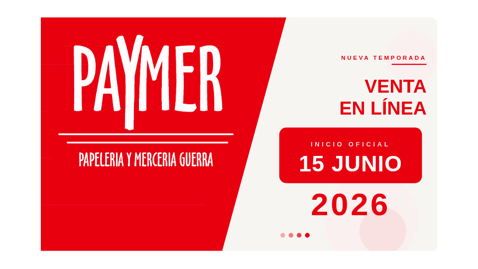 ¡¡INICIO VENTA EN LINEA!!